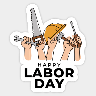 Happy Labor Day Sticker